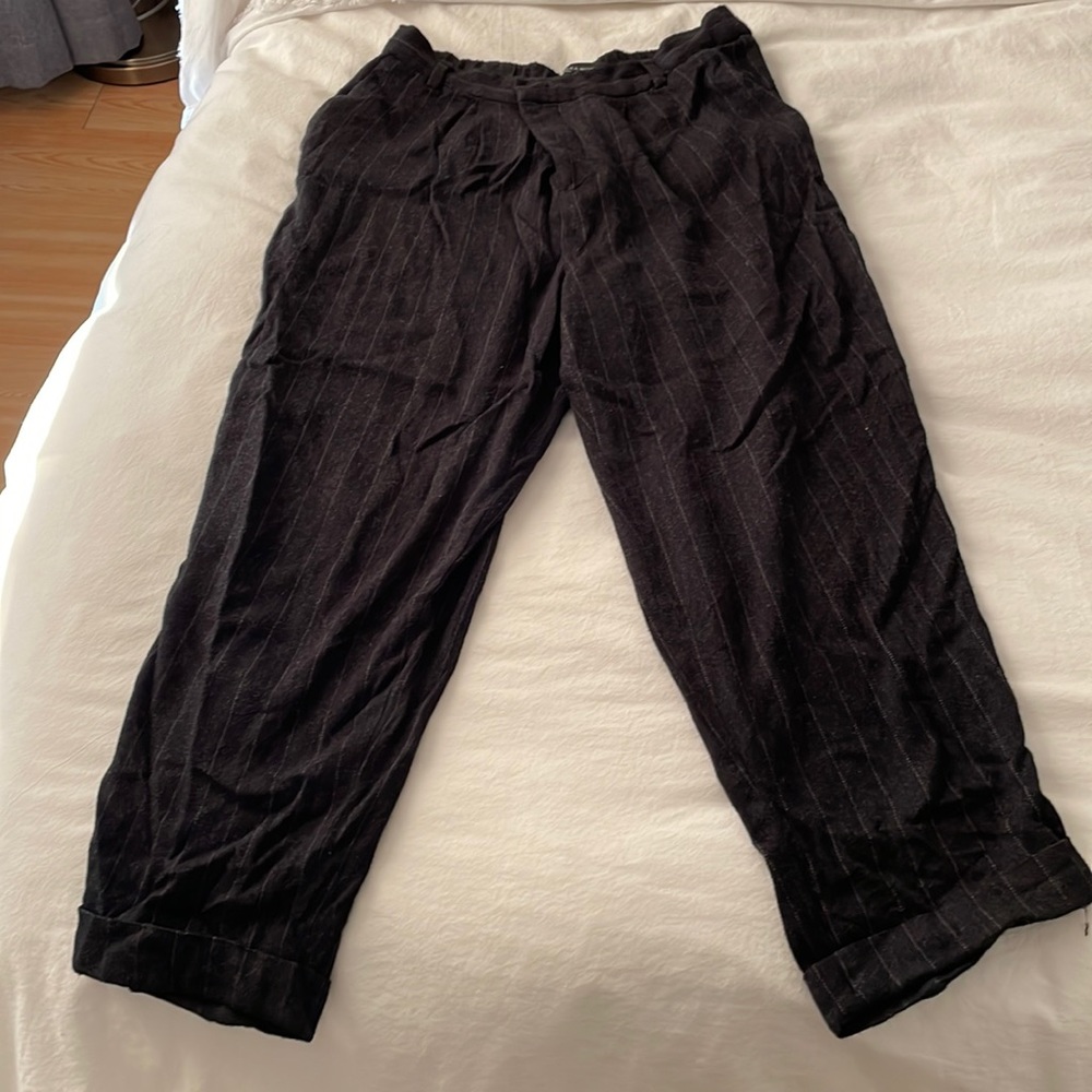 Zara pinstripe trousers